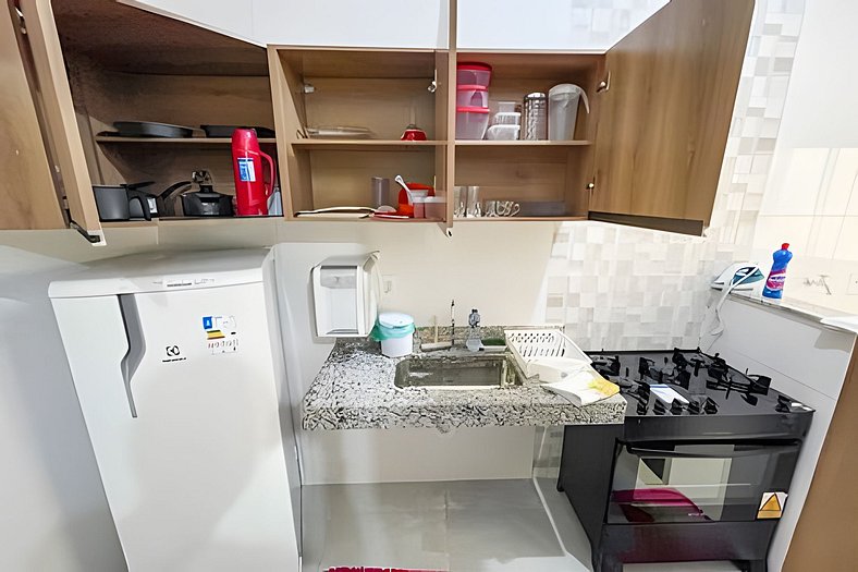 103 - Apartamento Completo Para Até 5 Hóspedes